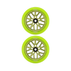 Envy Delux 120mm Scooter Wheels | Green