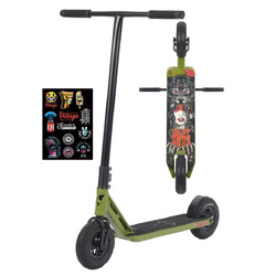 Triad Shape Shifter Dirt Scooter | Matte Green/Black