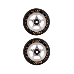 Proto Classic Gripper Scooter Wheels 110mm | Black/Raw