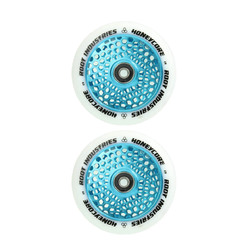 Root Industries HoneyCore Wheels 110mm | White/Sky Blue