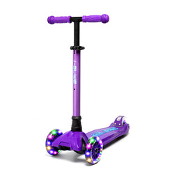 I-Glide Kids 3 Wheel Scooter | Purple/Blue