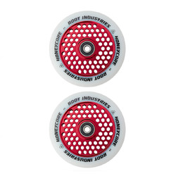 Root Industries Honeycore Wheels 110mm | White/Red