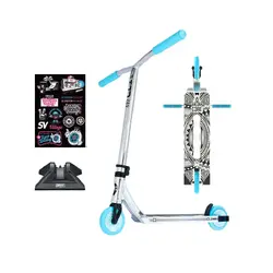 Core CL1 MINI Complete Scooter | Chrome/Teal