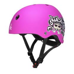 Triple 8 Lil 8 Certified Youth Helmet | Staab Pink Rubber