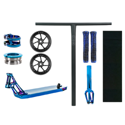 Ethic Pandemonium Custom Scooter | Chrome Blue