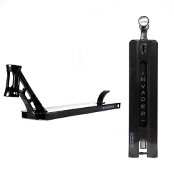 Grit Invader Deck | Black Metallic