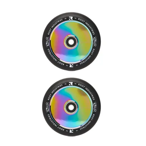 Root Industries Air Scooter Wheels 110mm | Black/Rocket Fuel