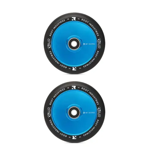 Root Industries AIR Scooter Wheels 110mm | Black/Sky Blue