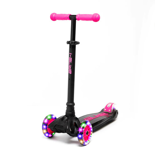 I-Glide Kids 3 Wheels V3 Scooter | Black/Pink