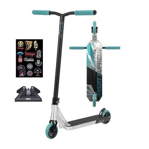 IVS Journey 4 Complete Scooter | Raw/Teal
