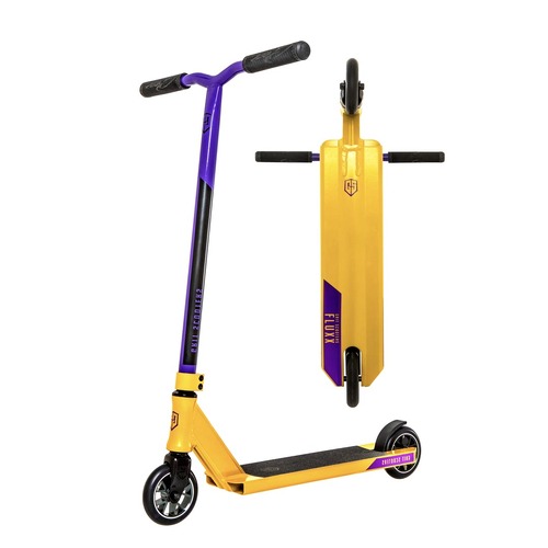 Grit Fluxx Complete Scooter | Gold/Purple