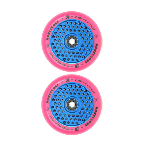 Root Industries Honeycore Wheels 110mm | Blue/Pink