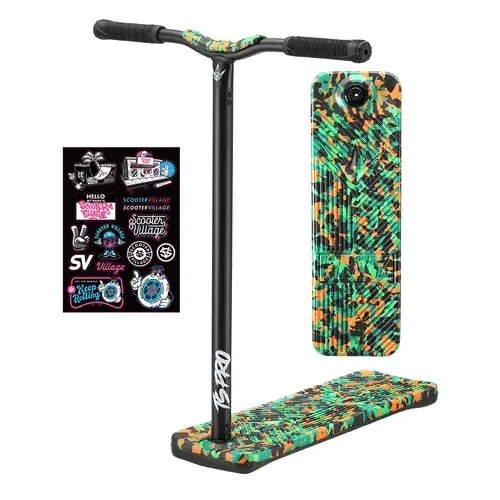 Envy Trampoline Scooter Pro | Orange Camo