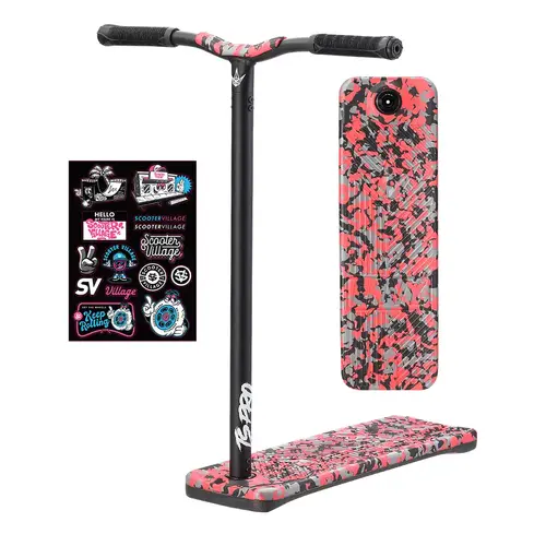 Envy Trampoline Scooter Pro | Red Camo