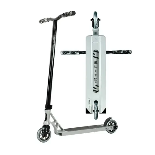 Grit Elite 5" Wide Complete Scooter | Silver Mist 