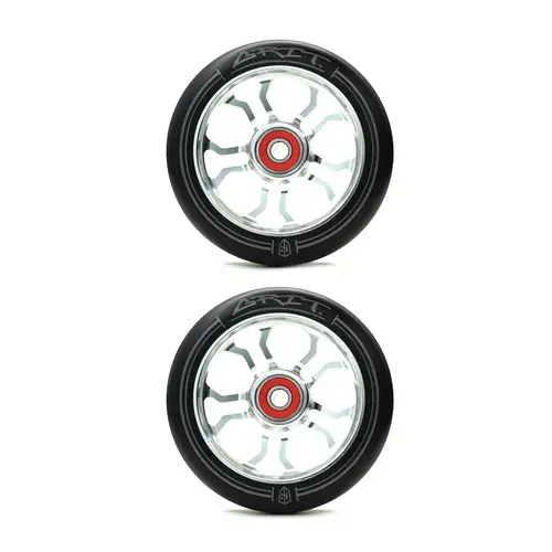 Grit 10R 110mm Wheels | Silver