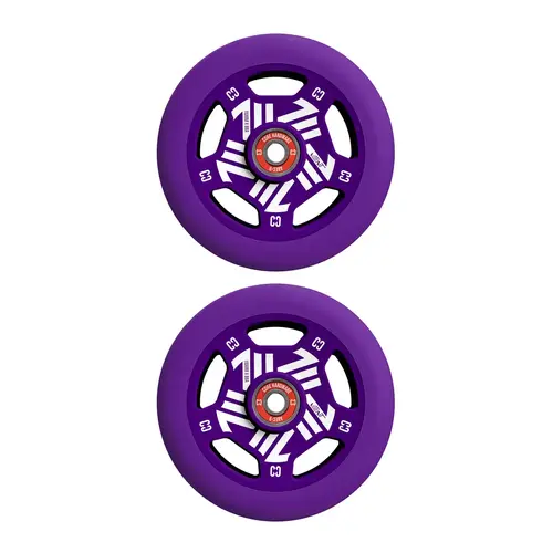 Core Vent Hollowcore 110mm Wheels | Purple