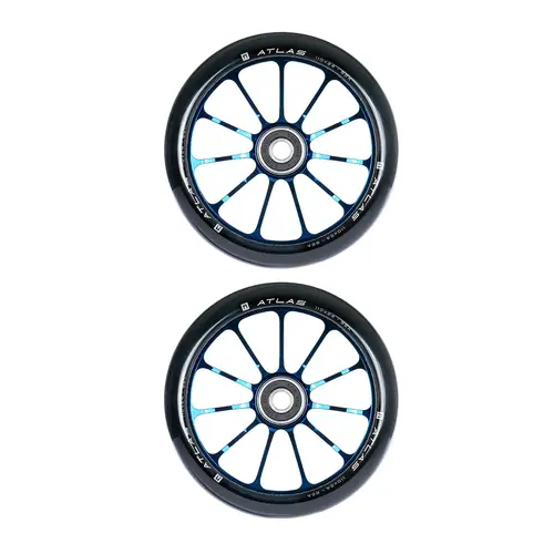 Ethic Atlas 110mm Wheels | Chrome Blue