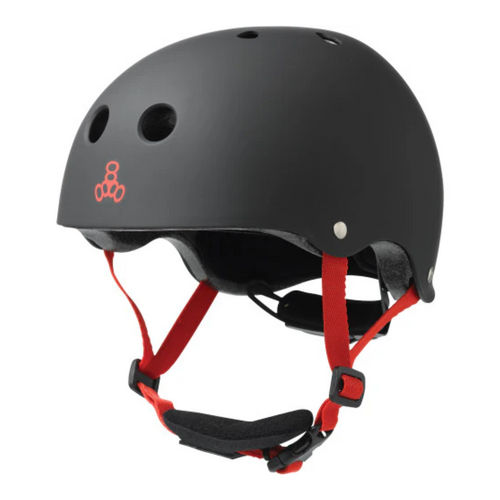 Triple 8 Lil 8 Certified Youth Helmet | Black Rubber