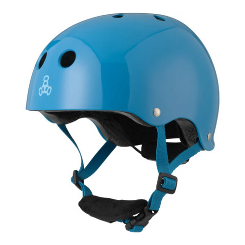 Triple 8 Lil 8 Certified Youth Helmet | Blue Gloss